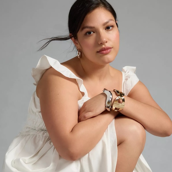 Anthropologie Moon River Square-Neck A-Line Dress 100% Cotton - Picture 9 of 14